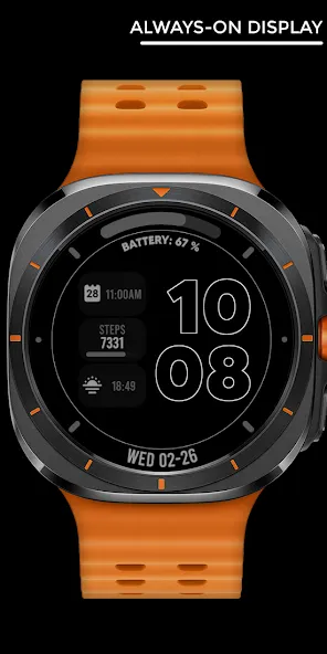 Night 84 - watch face screenshot 3