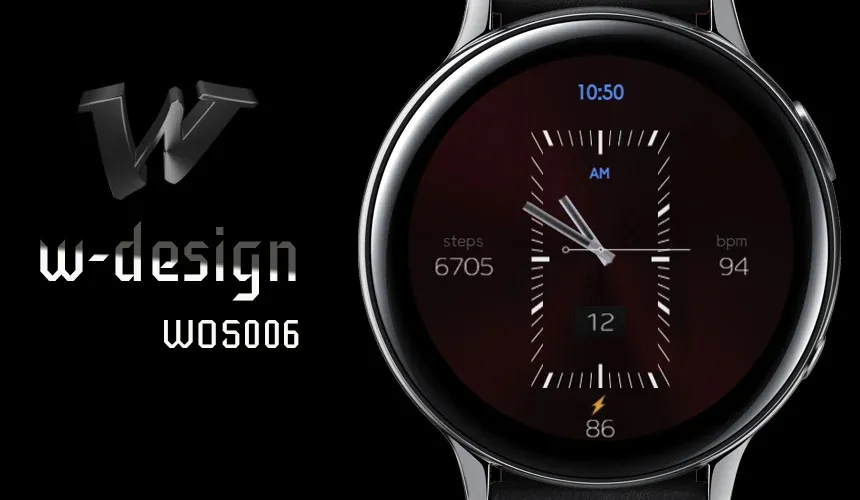 W-Design WOS006 - Watch Face screenshot 1