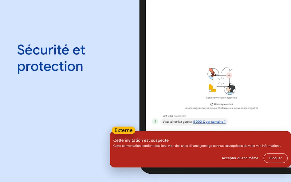 Google Chat screenshot 16