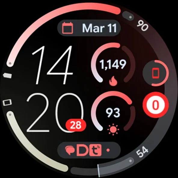Utility Watch Face screenshot 15