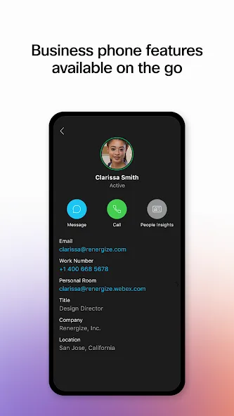 Webex Canary screenshot 7