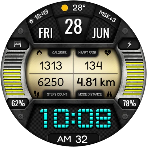 TUNADAS WS04 Watch face screenshot 19