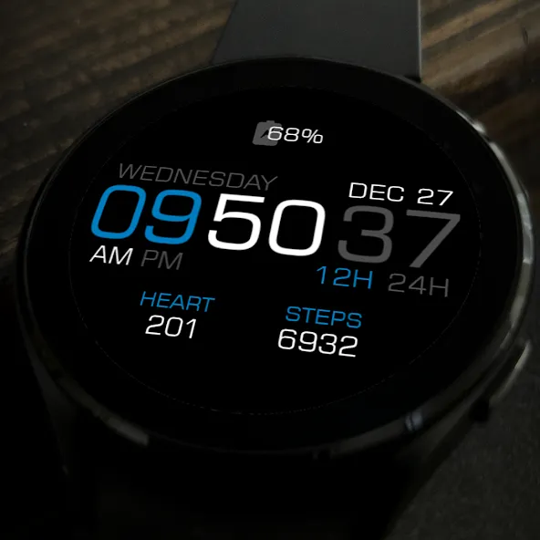 Key112 Digital Watch Face screenshot 6