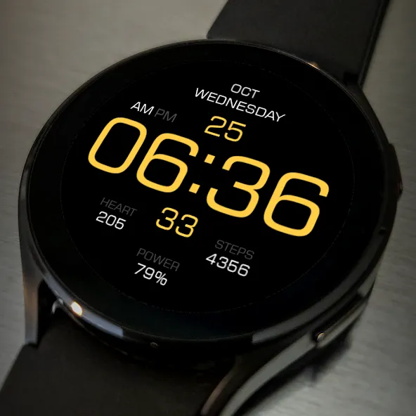 Key104 Digital Watch Face screenshot 4