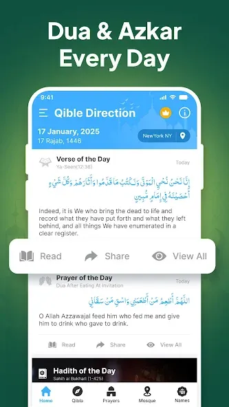 Bussola Qibla - Qibla Direção screenshot 4