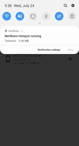 NetShare - 루트 없는 테더링 screenshot 3