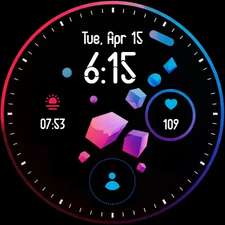 Watch face M15 screenshot 17
