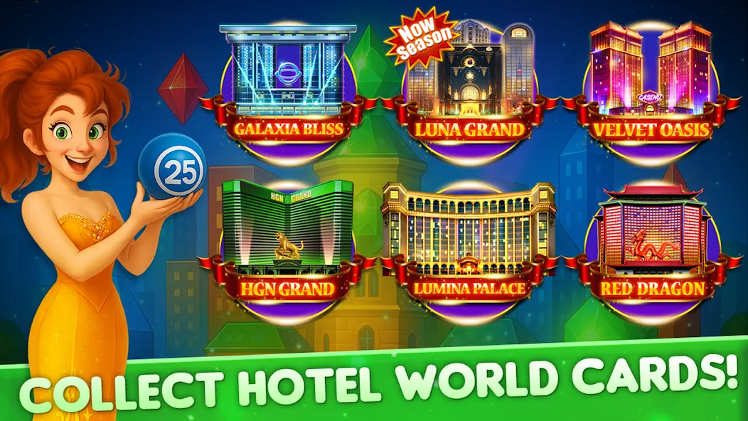 Bingo City 75 – Jogos de Bingo screenshot 2