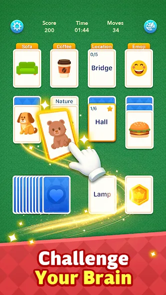 Spider Solitaire: Word Games screenshot 4
