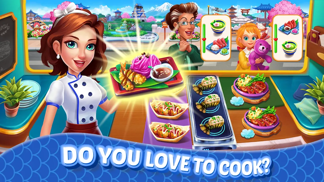 Cooking Tour - Japan Chef Game screenshot 1