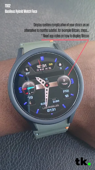 T002 BASILEUS Hybrid WatchFace screenshot 4