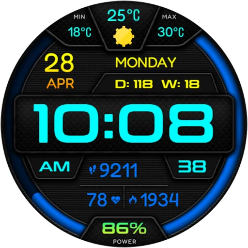 DIGI BRUNATOL Watch face screenshot 19