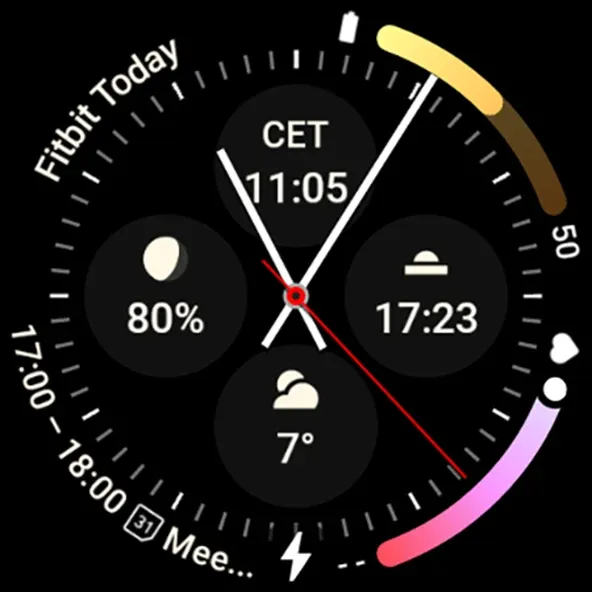Arcs N6 Watch Face screenshot 11