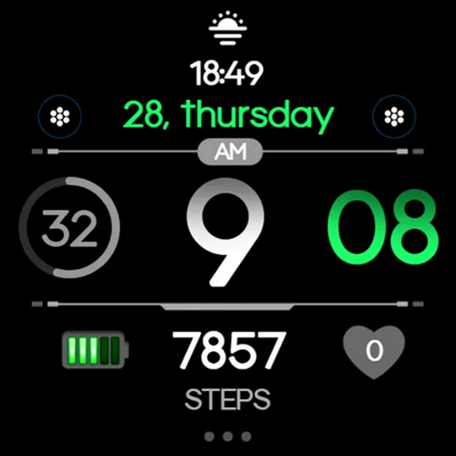 OMG 458 - Minimal Watch Face screenshot 29