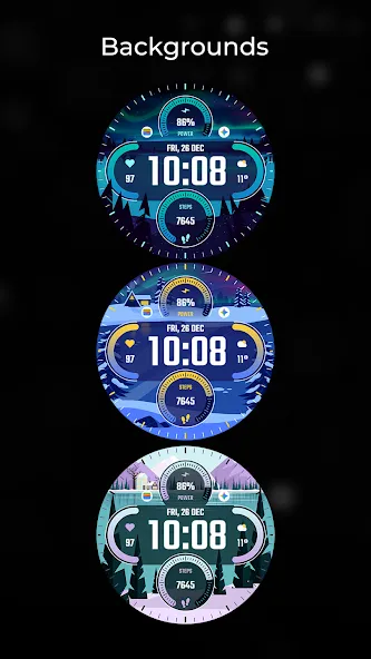TVV Winter 2 Watch Face screenshot 2