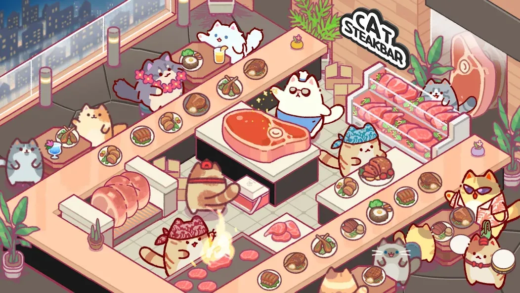 고양이 스낵바 : 힐링 시뮬레이션 게임 screenshot 6