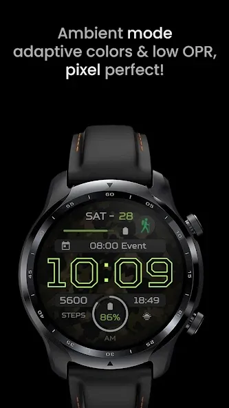 TACT Q: Watch face screenshot 3