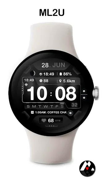 ML2U 212 Watch Face screenshot 8