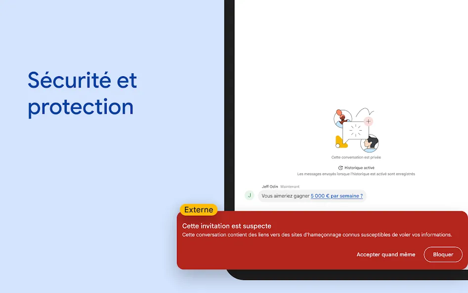 Google Chat screenshot 24