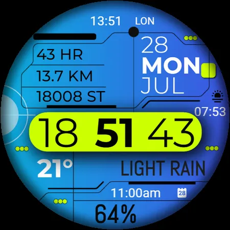 Watch Face WF156 screenshot 8