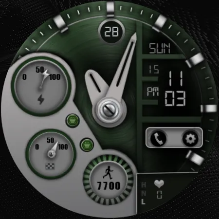 W-Design WOS053 - Watch Face screenshot 11