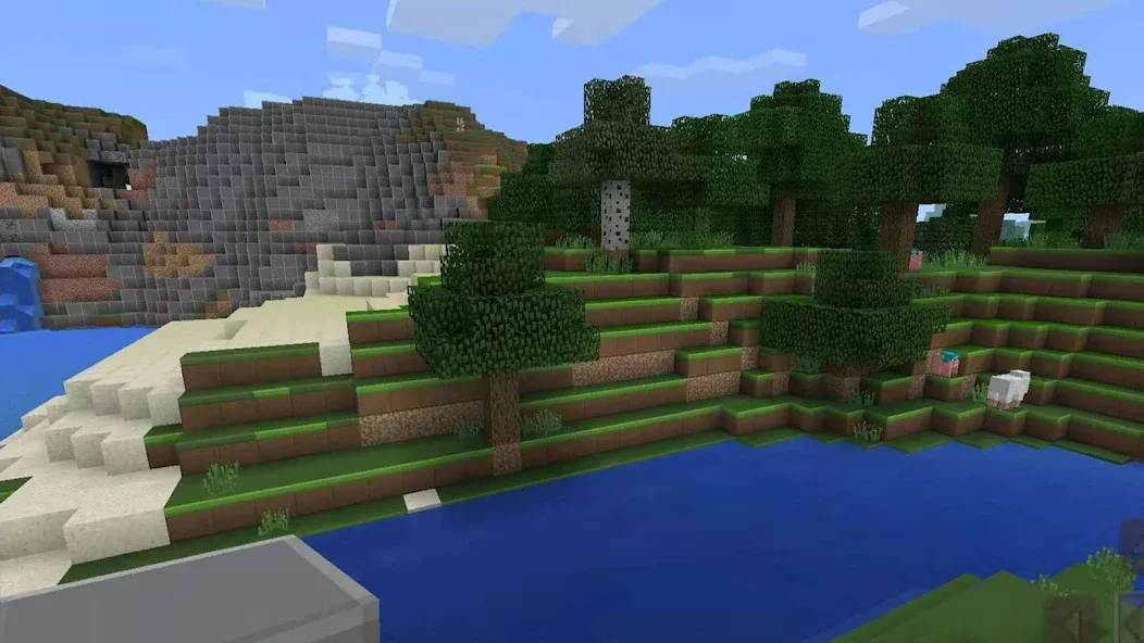 Minicraft: Block Craftarena 3D screenshot 1