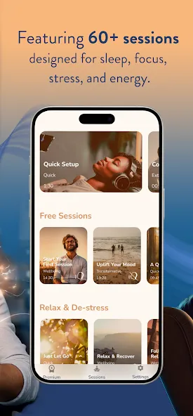 BE LIGHT: Calm & Focus Boost screenshot 2