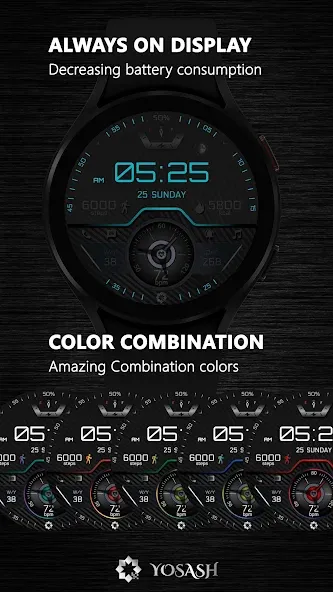 A405 Wear OS Watch Face screenshot 8