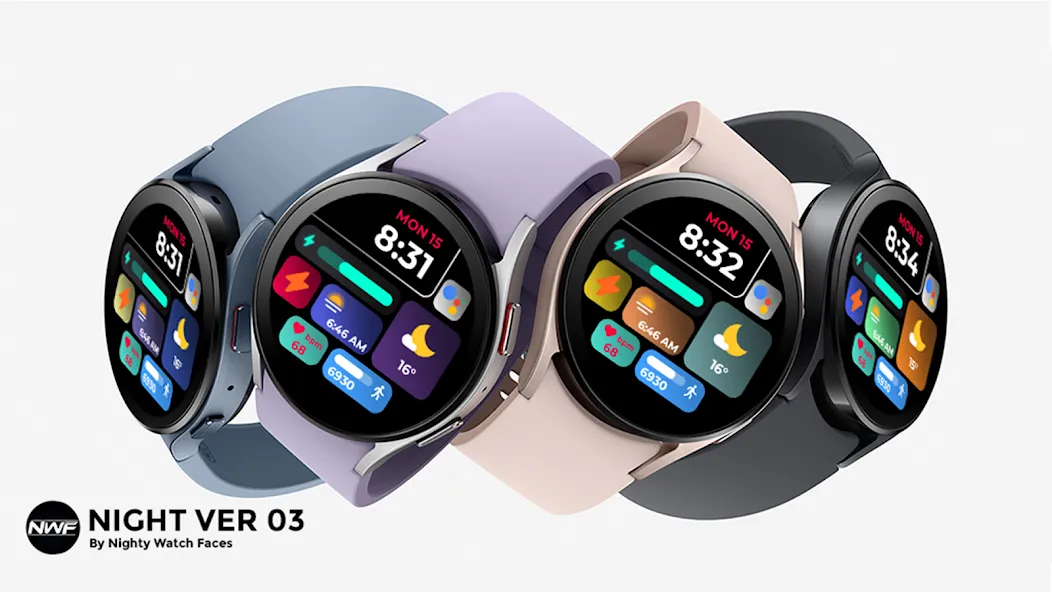 Night ver 03 - watch face screenshot 14