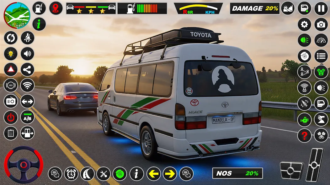 Mini Coach Bus Game Van Game screenshot 4