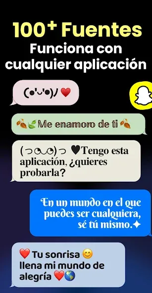 Teclado fonts: Letras y fuente screenshot 2