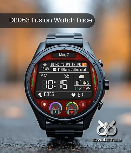 DB063 Fusion Watch Face screenshot 2