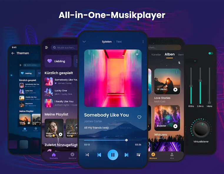 Offline Musik App: MP3 Player screenshot 1