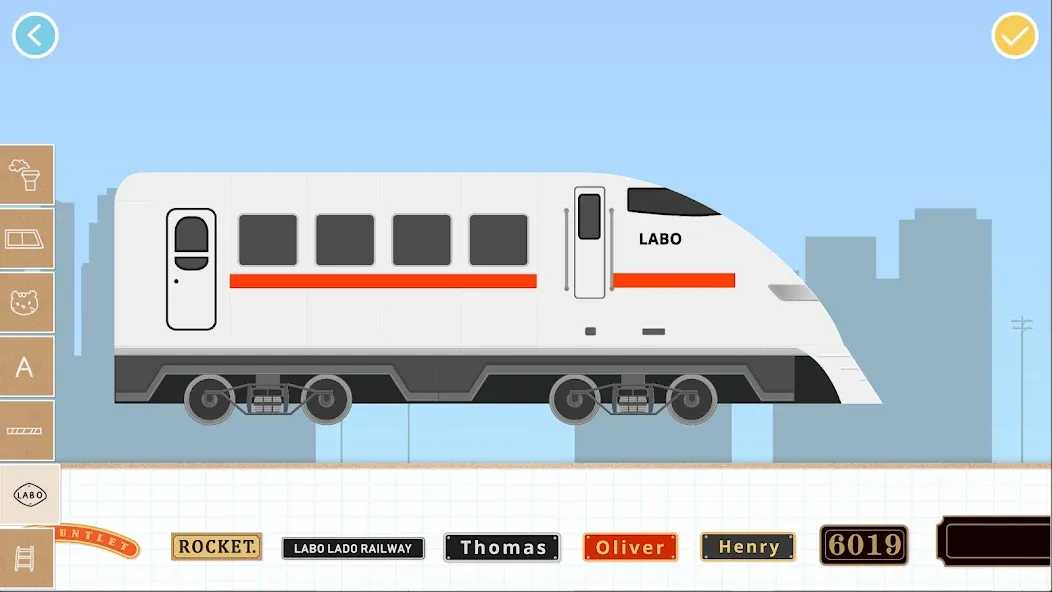 Brick Train Spiel für Kinder screenshot 4