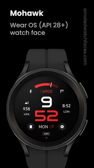 Mohawk Watch Face screenshot 1