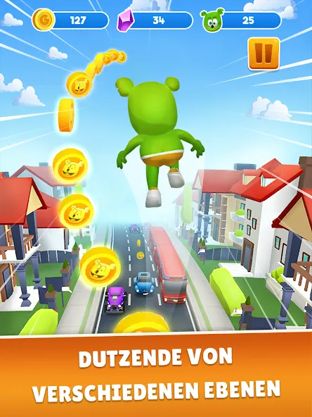 Gumibär run-Endlose Laufspiele screenshot 13
