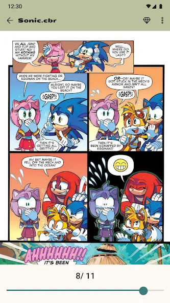 Comic Book Reader (cbz/cbr) screenshot 4