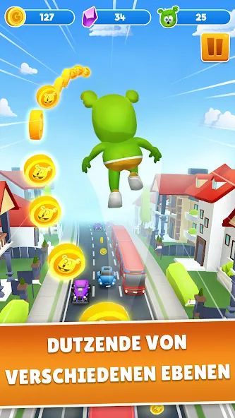 Gumibär run-Endlose Laufspiele screenshot 5