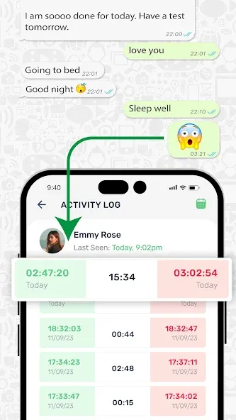 Check-Chat - Last Seen screenshot 1