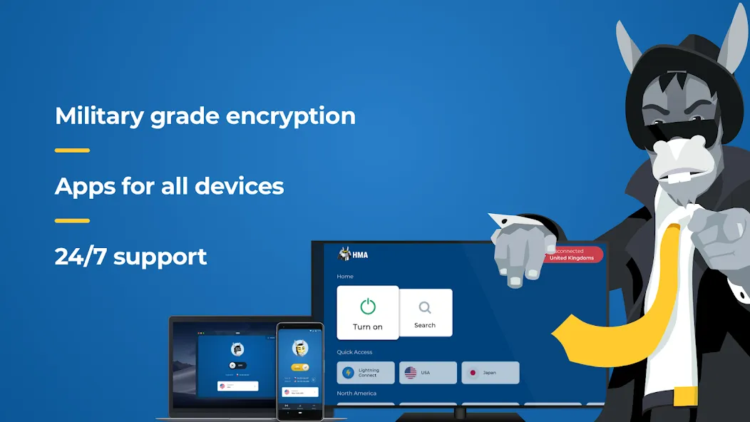 HMA VPN 代理和 WiFi 安全 screenshot 9