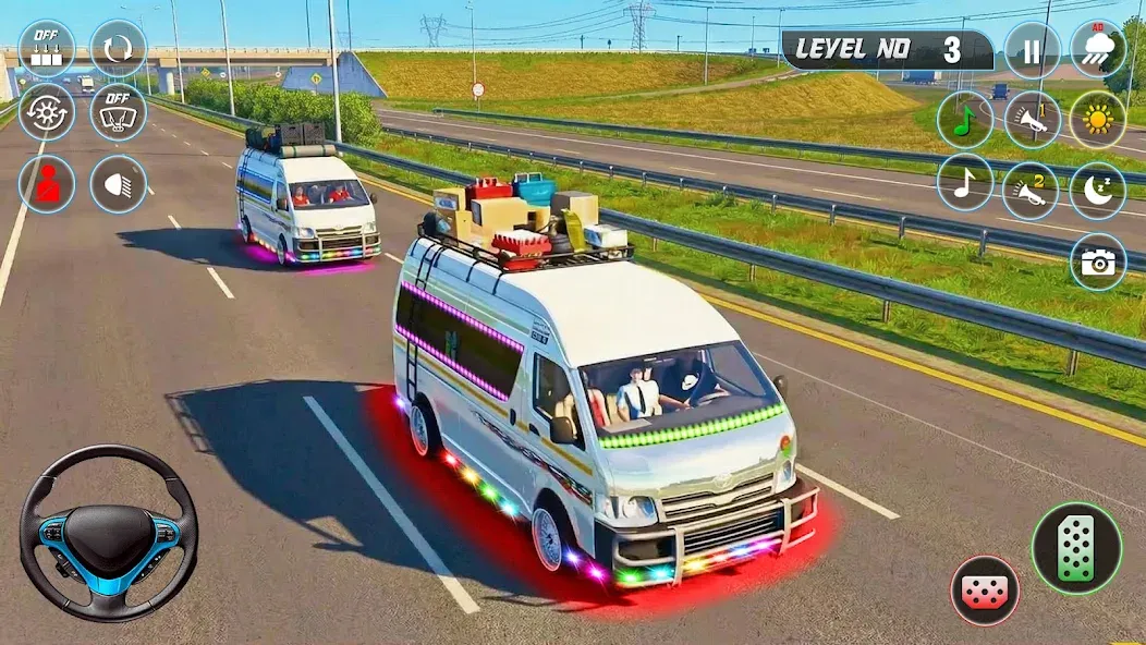Mini Coach Bus Driving Bus Sim screenshot 3