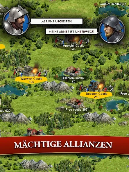Lords & Knights - Mittelalter screenshot 9