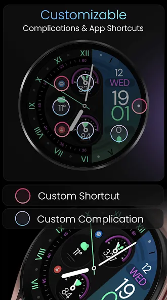 Dream 160 Hybrid Watch Face screenshot 4