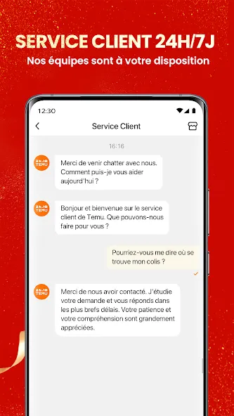 Temu : Achats et Mode en Ligne screenshot 6