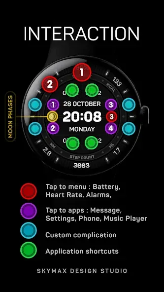 Grimm Watch Face screenshot 3