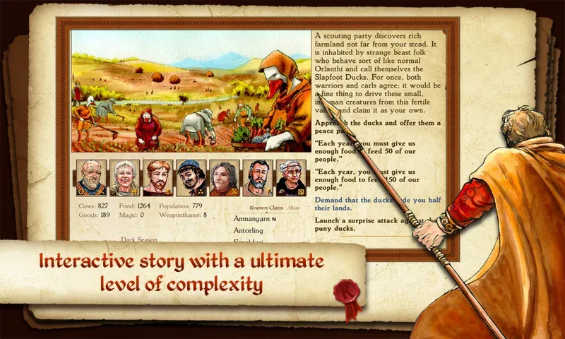 King of Dragon Pass: Text RPG screenshot 5