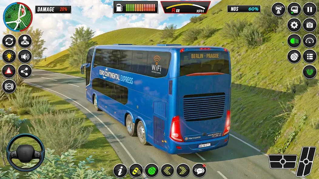 Euro Bus Simulator Offroad Bus screenshot 8