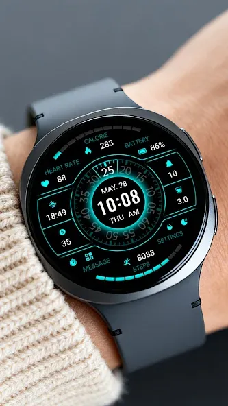 Shimmer Turntable ZKin Watch screenshot 1