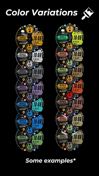 Hybrid Watch Face OMG 318 screenshot 7