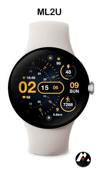ML2U 215 Watch Face screenshot 8